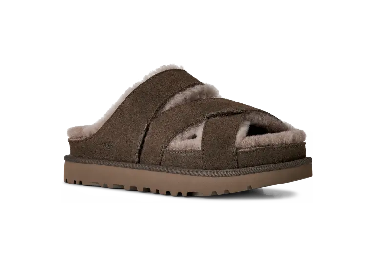UGG Greenport Cross Strap Slide Women's - Browns Shoe Fit Company